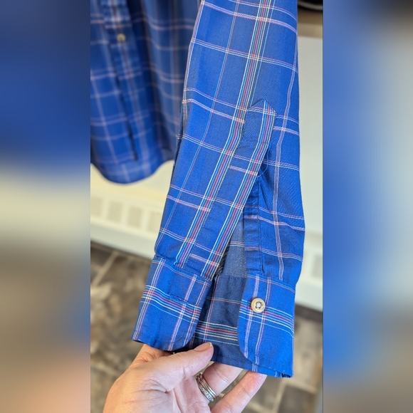 GANT fox hunt plaids  men's  button down dress shirt sz XL - Picture 3 of 5